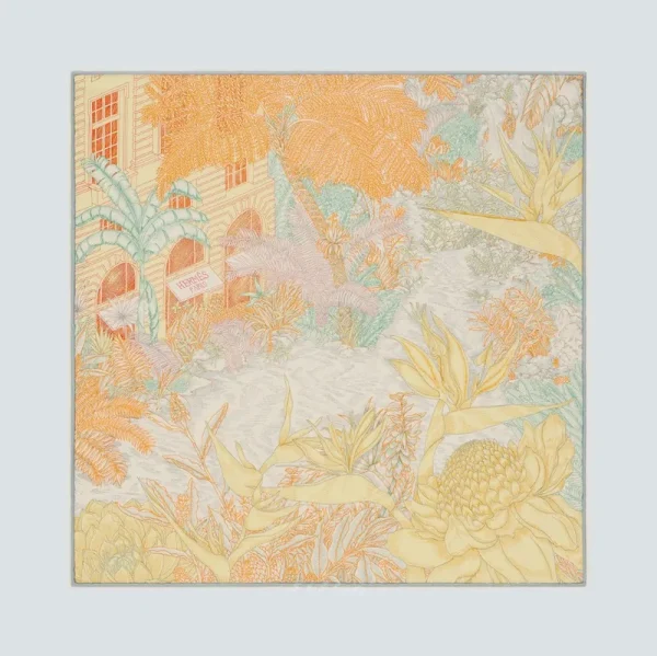 Scarf 45 Faubourg Tropical Detail