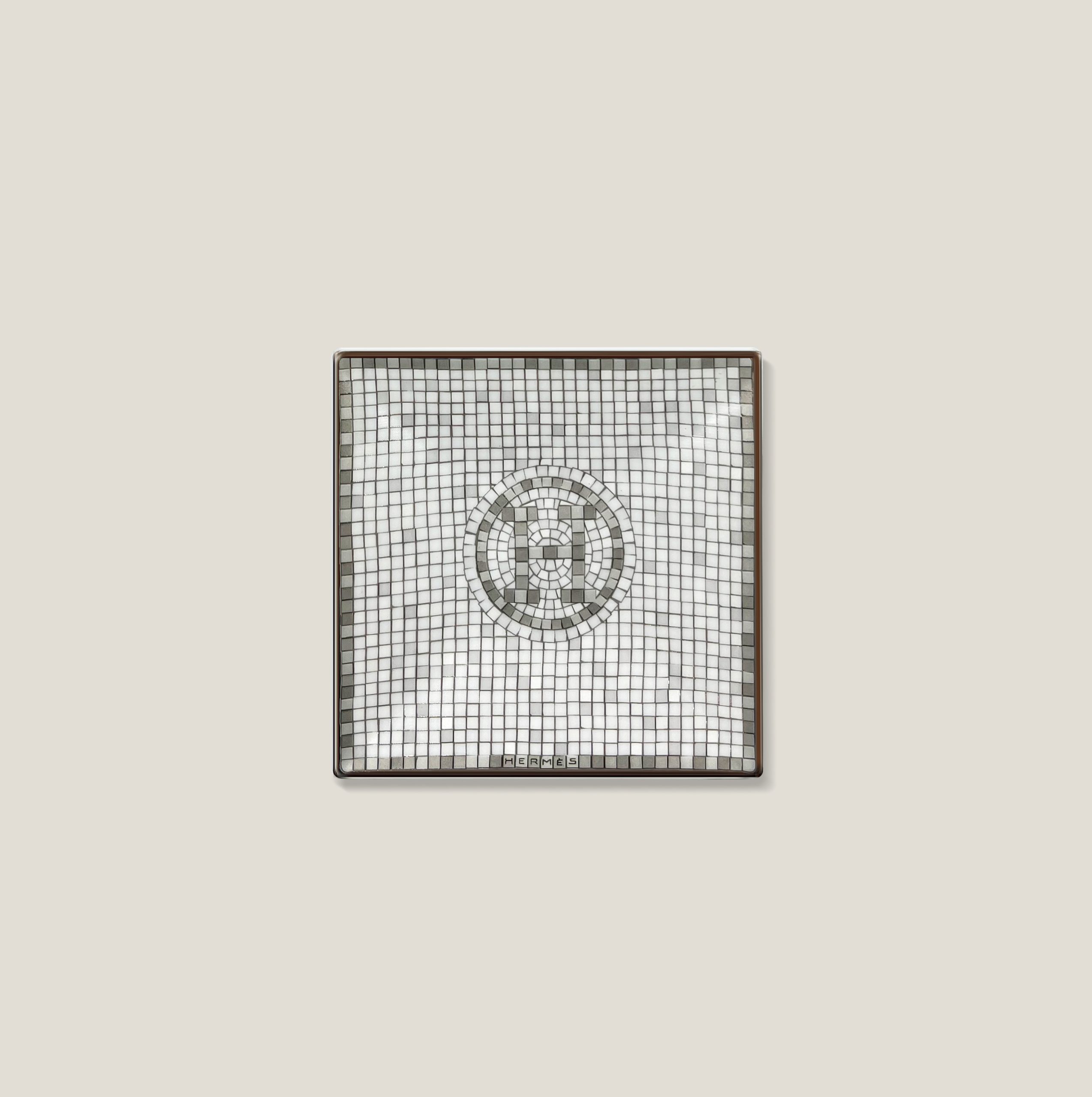 Mosaique au 24 Platinum Square Plate n°1