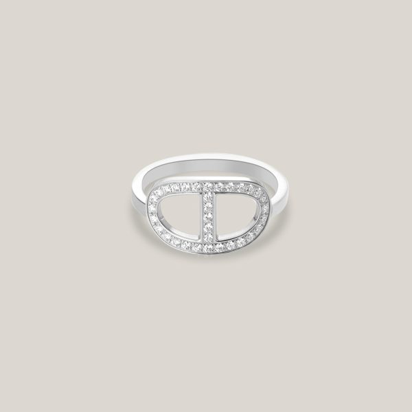 Chaine D'Ancre Contour Ring