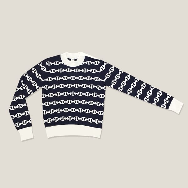 "Chaine D'Ancre" Long-Sleeve Sweater