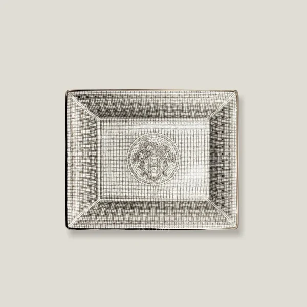 Mosaique au 24 Platinum Square Plate n3