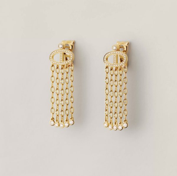 Chaine d'ancre Calypso Dangle Earrings