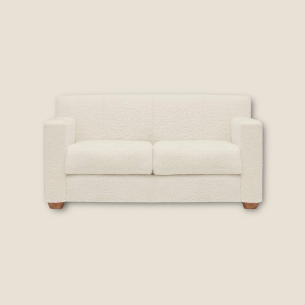 Reeditions J.-M. Frank par Hermès woolskin 2-seater sofa