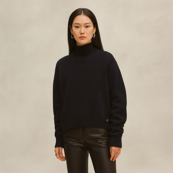 Cashmere Long-Sleeve Sweater