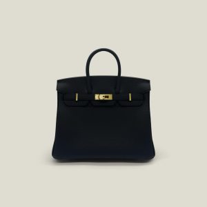 Birkin 25 Retourne noir cc