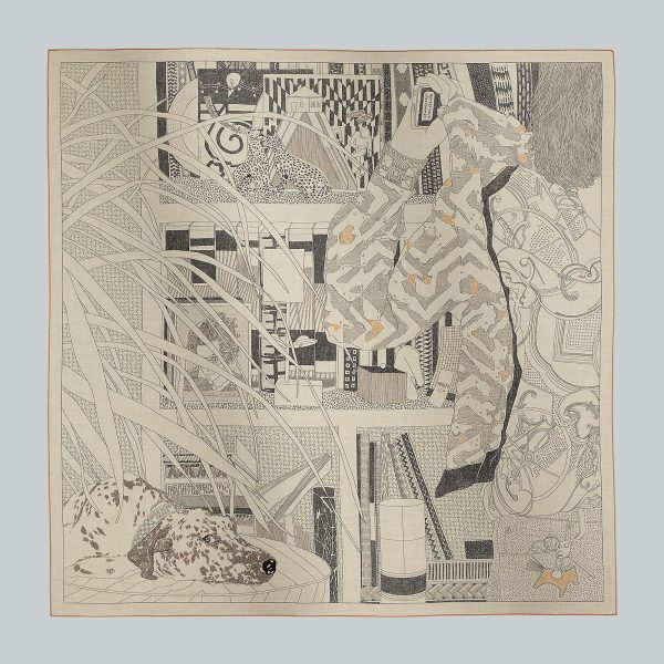 Rendez-Vous Chez Hermès shawl 140