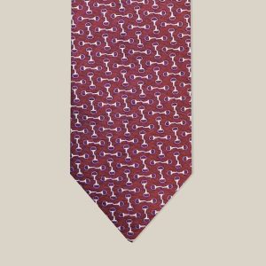 Mors Vibrants Tie - Rouge / Blanc / Azur