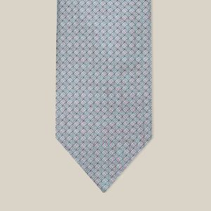 Pont De H Tie - Rose / Bleu