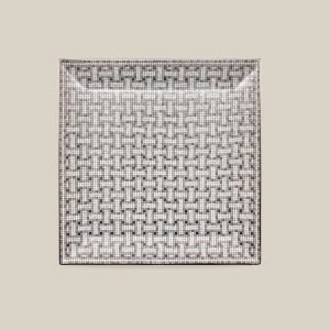 Mosaique au 24 Platinum Square Plate n°4