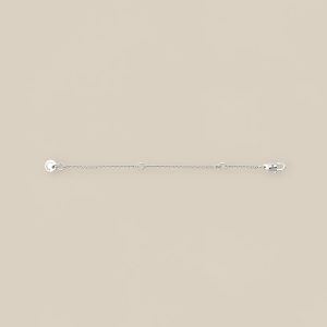 Amulettes adjustable chain - 100, White gold 750/1000