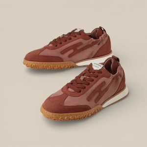Jet Sneaker - Rose Antique / Rouge Sépia, 35