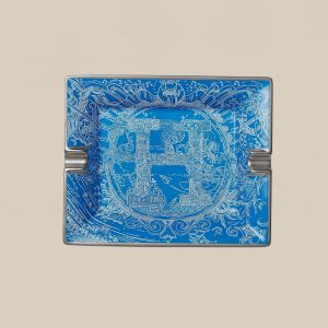 Please Hold The Line Ashtray - Cobalt