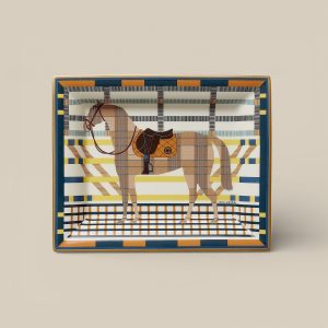 Cheval au Box Change Tray - Noisette