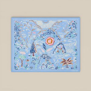 Isola Di Primavera Pareo - Azur / Marine / Camel