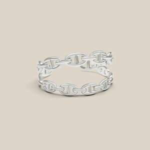 Bracelet Double Chaine D'Ancre Enchainee - Silver 925/1000, ST