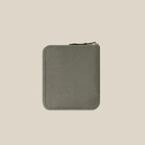 Silk'In Compact Wallet - Gris Meyer / Gris Meyer / Bleu Paradis, Evercolor