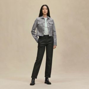 Veste Denim - Gris Plomb, 34