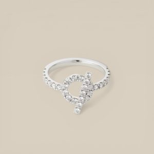 Finesse Ring - White Gold 750/1000, 31 Diamonds, 52
