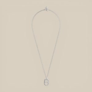 Chaine D'ancre Alea II Pendant, Large Model - Silver 925/1000