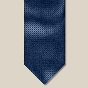 Weaves Tie - Marine / Bleu Moyen