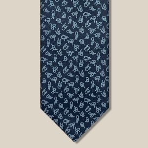 Boot Tie - Marine / Bleu Moyen