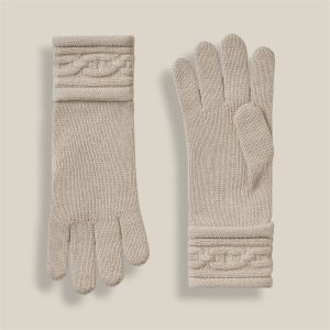 Heaven Twist Gloves - S, Nougat