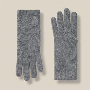 Lisa Slalom Gloves - S, Gris Chiné