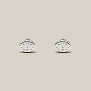 Point Sellier Earrings, Small Model - Silver 925/1000