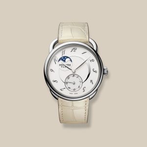 Arceau Petite Lune watch, Large model, 38 mm