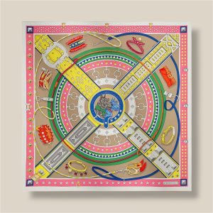 Scarf 90 Colliers et Laisses pour Chiens - Kraft / Rose / Multicolore