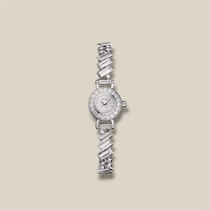 Faubourg Polka Watch, 15.5 mm - White Gold 750/1000, 15 Diamonds
