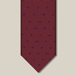 Tutti Frutti Equestre Tie - Rouge / Marine