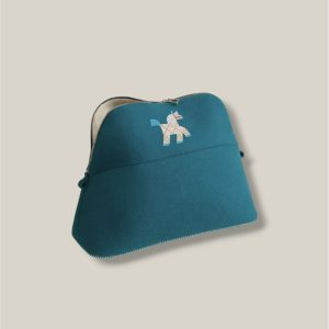 Bolide Animaux Nattes Case - Bleu Paon