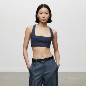 Quilted Bra - Bleu Outremer, 36