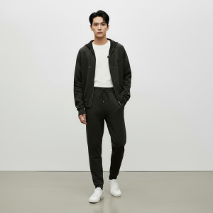 "H Golf" Reversible Zipped Jacket - Kaki, XS