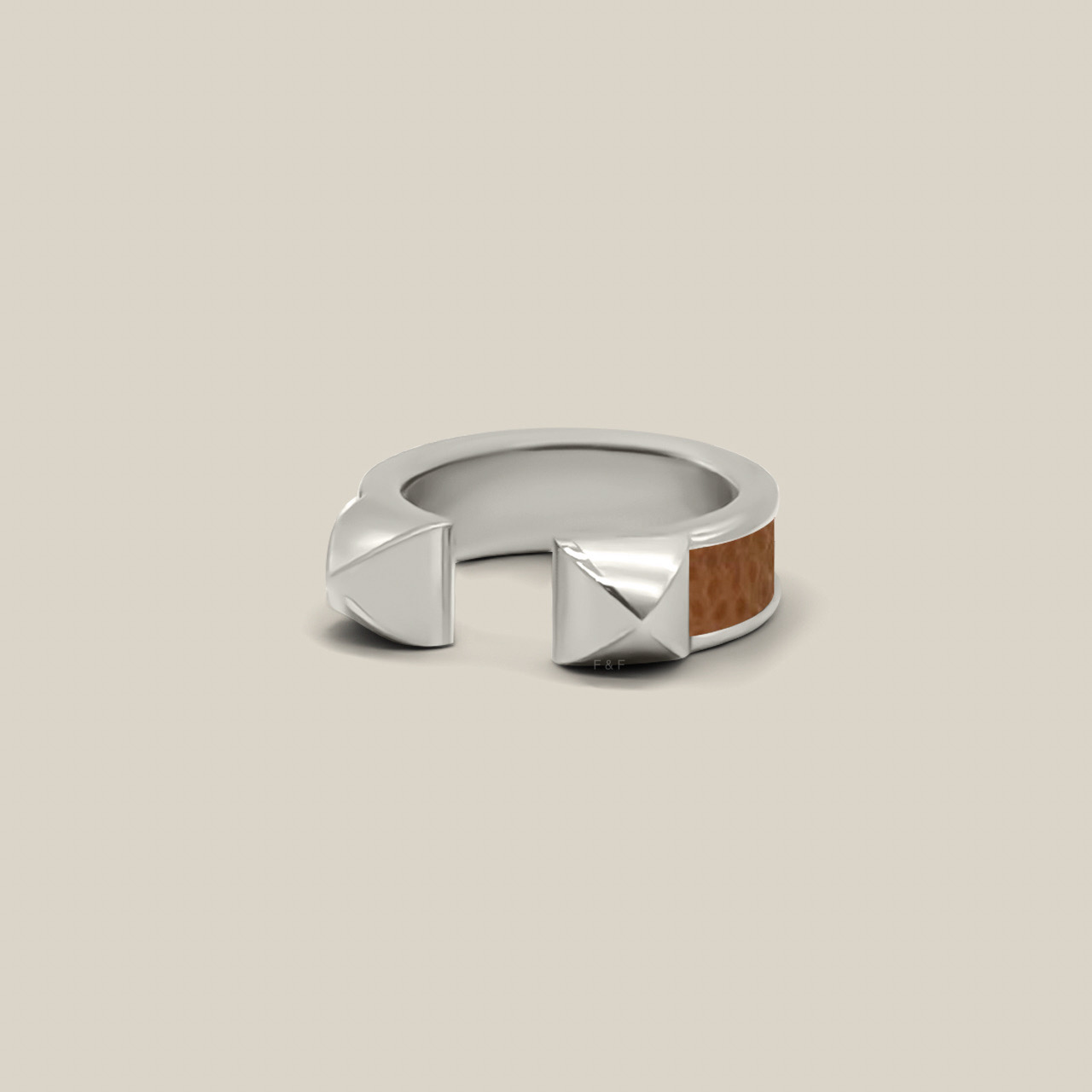 Athena Double Stud Ring