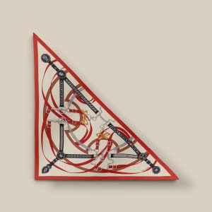 La Promenade du Matin Triangle - Rouge / Naturel / Anthracite