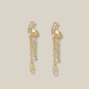 Chaine d'ancre Chaos Nano dangle earrings